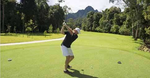 golf in Thailand 